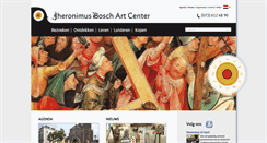 Desktop Screenshot of jheronimusbosch-artcenter.nl